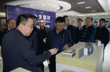 市人大領導一行蒞臨我公司調研指導